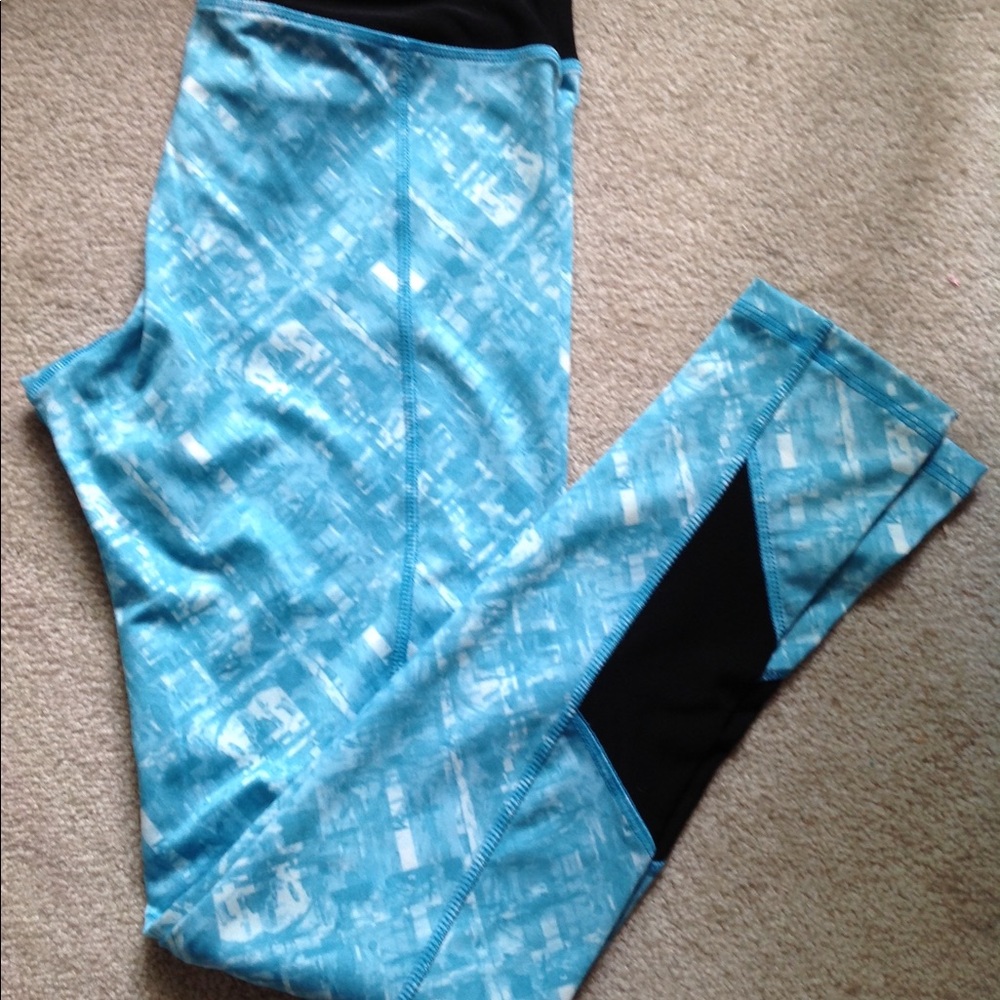 Teal workout leggings
